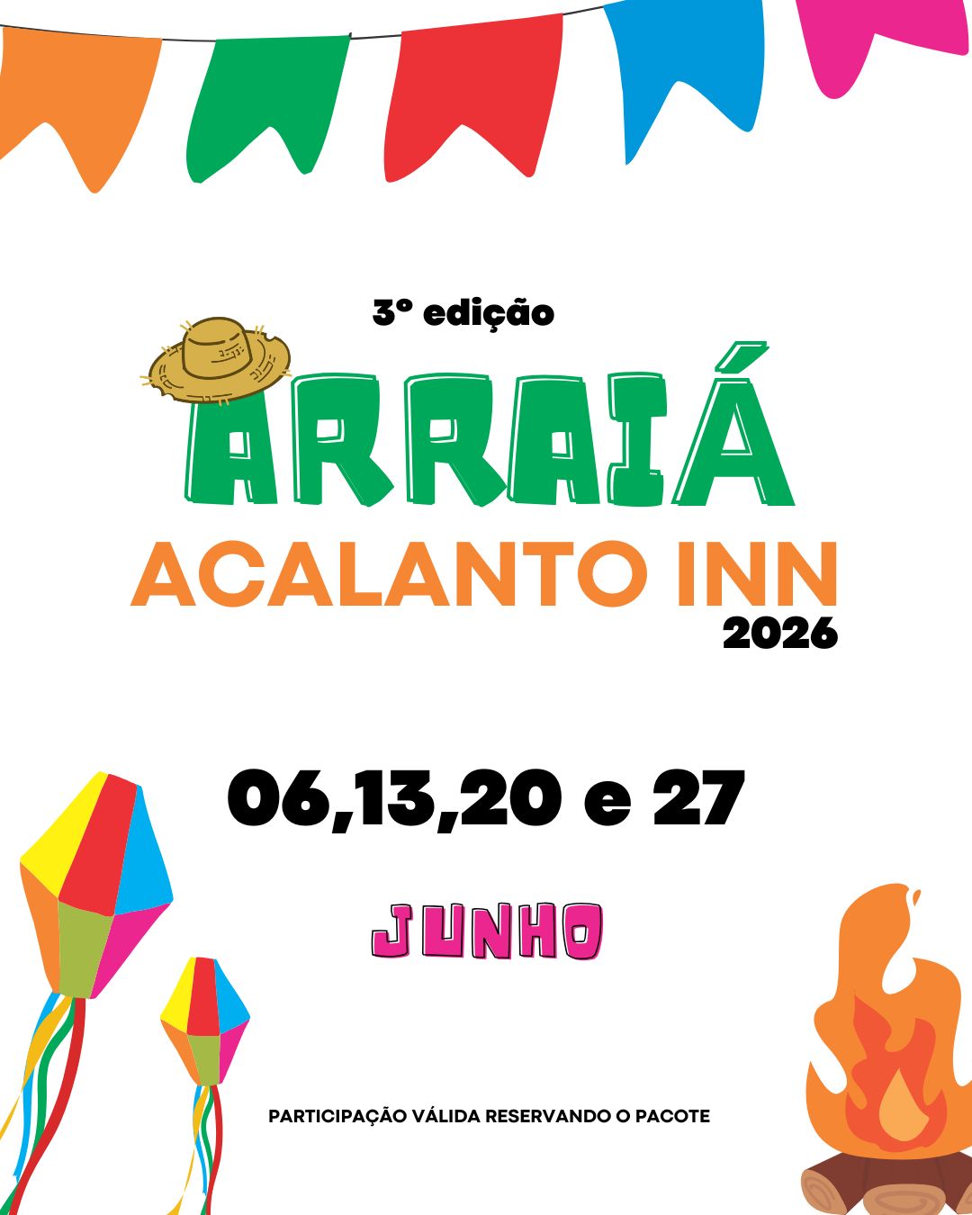 Arraiá no Acalanto 2026